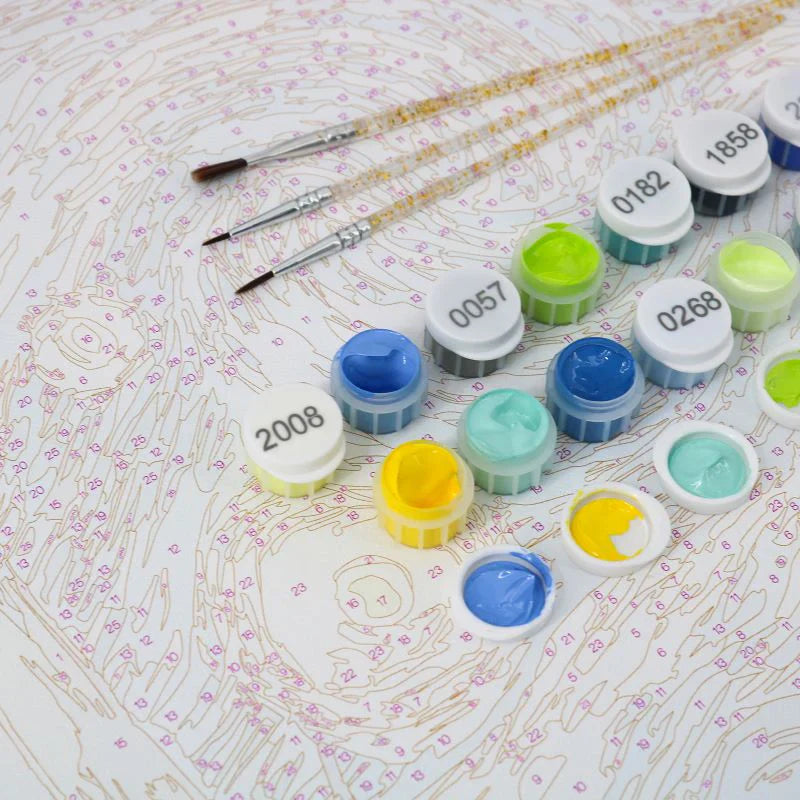 Cofanetto "Dolce Vita" – 6 pitture da numerare