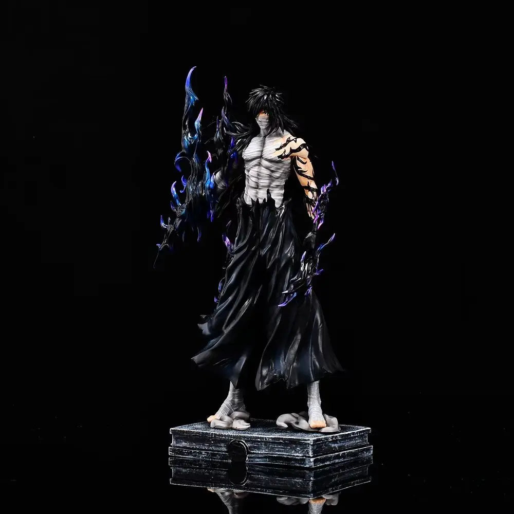 31-33cm Bleach Kurosaki Ichigo Two Forms Large Anime Figure Model Statue Boys Collection Desktop Decoration Ornament Toys Gifts