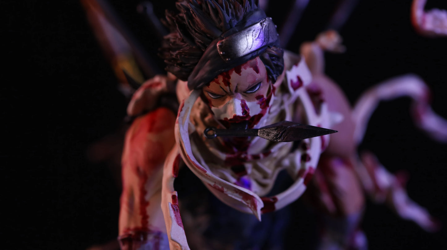 24cm Naruto Anime Figure Momochi Zabuza Action Figurine 28cm Pvc Hatake Kakashi Statue Model Doll Collection Desk Decor Toy Gift