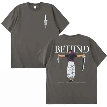 Anime Jujutsu Kaisen Fushiguro Toji To The One Who Lfft It All Behind Graphic T Shirt Men Women Harajuku T-shirt Y2k Tops 71789