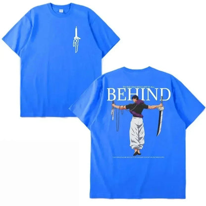 Anime Jujutsu Kaisen Fushiguro Toji To The One Who Lfft It All Behind Graphic T Shirt Men Women Harajuku T-shirt Y2k Tops 71789