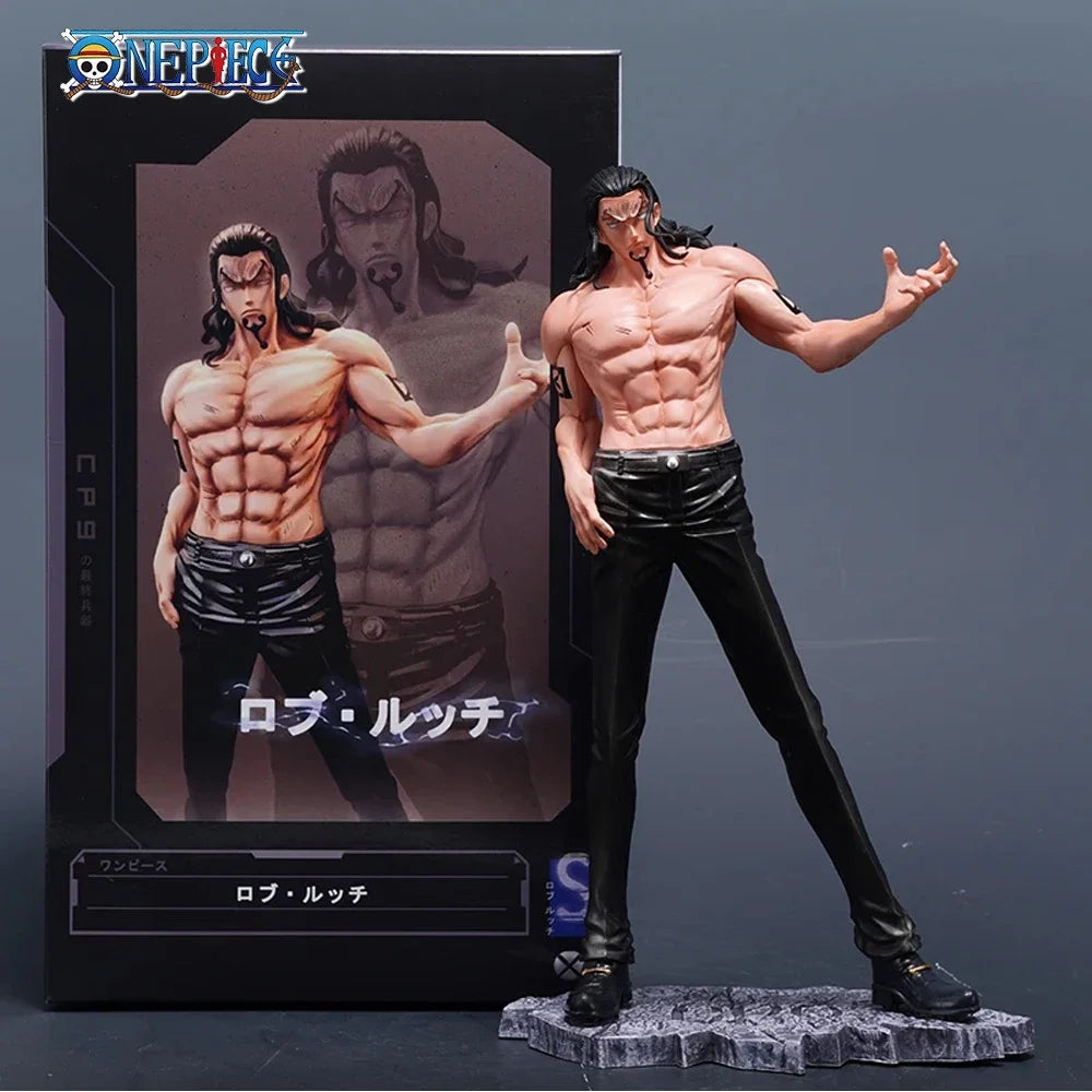25cm/9.8 inches One Piece anime character Rob Lucci  Action Figure Figurine Model Collection Decoration Ornaments Toys Gift