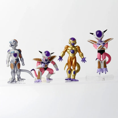 8-12CM Dragon Ball Z Frieza Anime Figure Toys Mange Freezer Action Figurines Pvc Statue Model Dolls Decoration Gifts For Kids