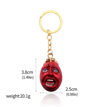 Berserk Anime Keychain Necklace Guts Sword Jewelry Set Key Chain Keyrings Keychains for Men Women Accessories Key Ring Pendant
