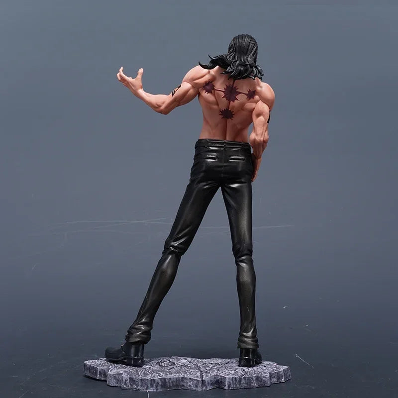 25cm/9.8 inches One Piece anime character Rob Lucci  Action Figure Figurine Model Collection Decoration Ornaments Toys Gift