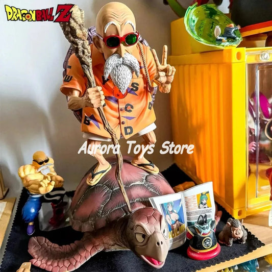 23.5cm/9.25in Anime Dragon Ball Z Figure Kame Sennin Action Figure Pvc Master Roshi Statue Collection Model Toys Gifts