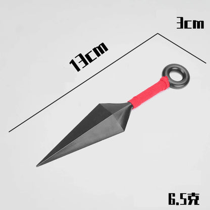 Anime Naruto Action Figures Necklace Ring Cosplay Accessories Uzumaki Zumaki Shuriken Kakashi Jewelry Kids Children Toy Gift