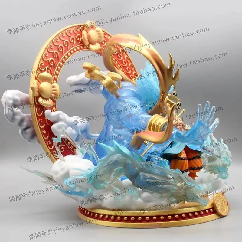 35cm Cartoon Character Raytheon Enel Gk Statue Is Cool And Oversized Hand-Made Action Model Toy Character Collection Jewelry Chi