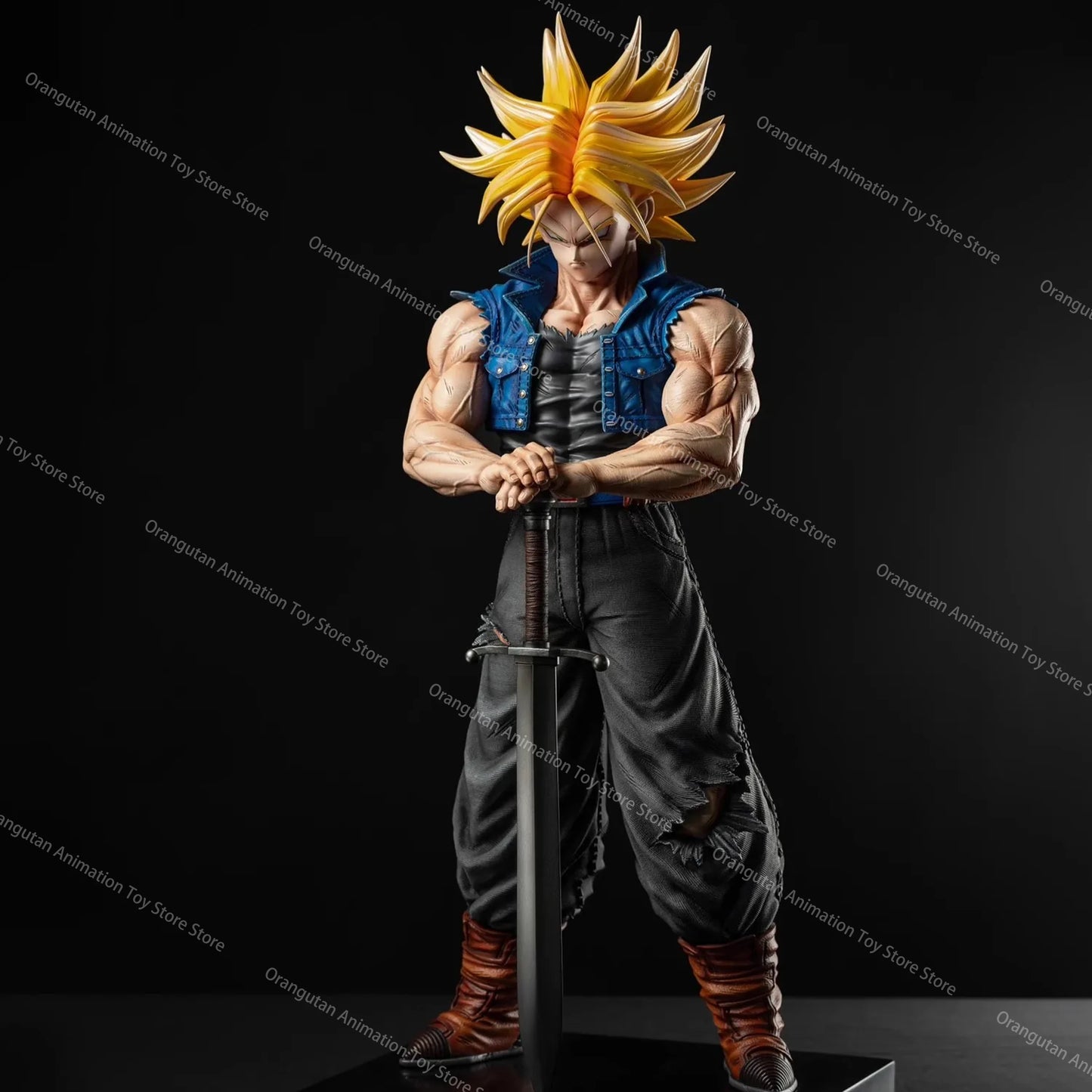 Anime Dragon Ball Z 25CM Trunks Figure Future Trunks Action Figures Pvc Figurine Statue Collection Model Toys For Children Gifts