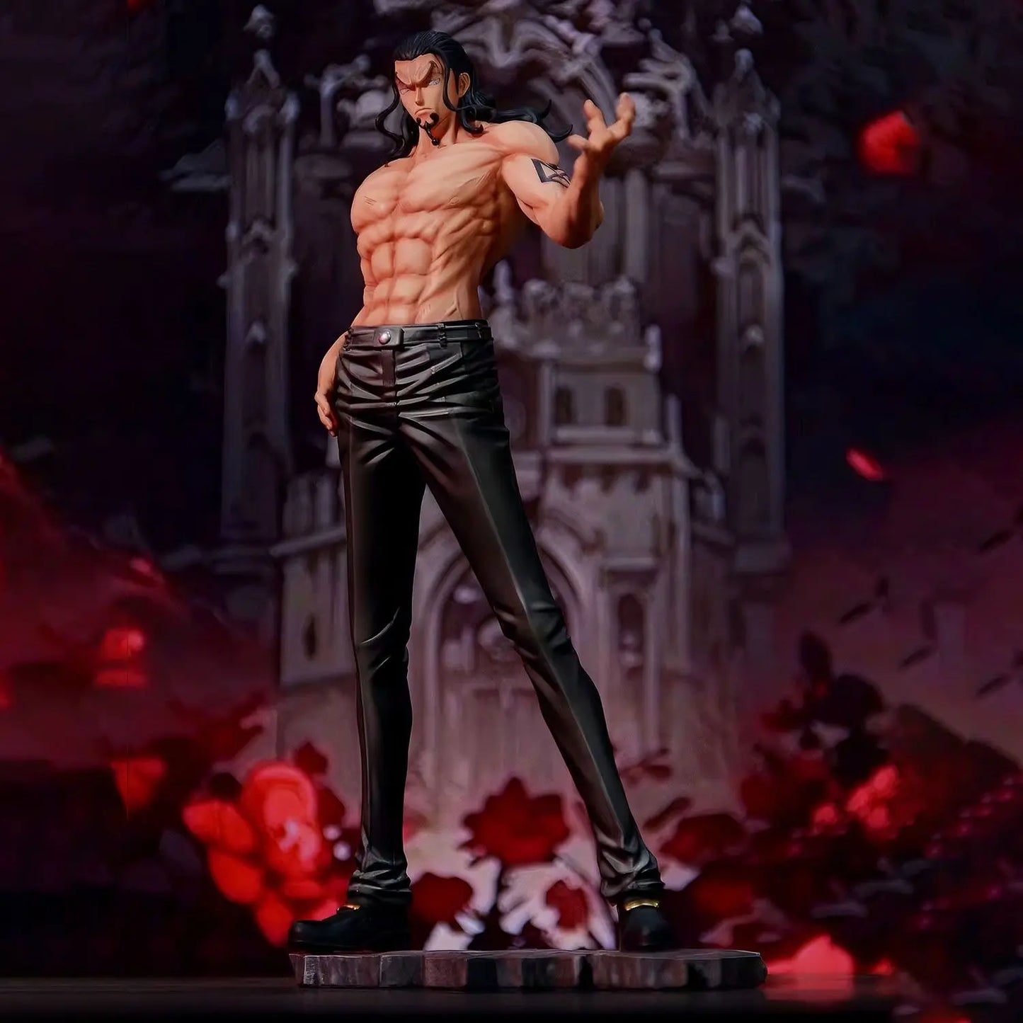 25cm/9.8 inches One Piece anime character Rob Lucci  Action Figure Figurine Model Collection Decoration Ornaments Toys Gift