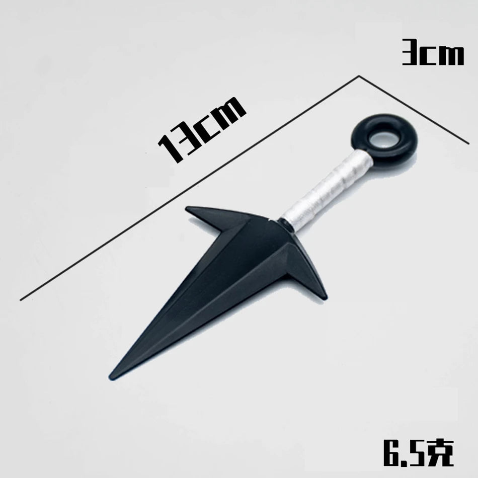 Anime Naruto Action Figures Necklace Ring Cosplay Accessories Uzumaki Zumaki Shuriken Kakashi Jewelry Kids Children Toy Gift