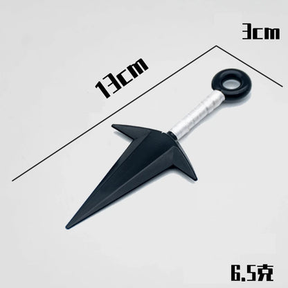 Anime Naruto Action Figures Necklace Ring Cosplay Accessories Uzumaki Zumaki Shuriken Kakashi Jewelry Kids Children Toy Gift