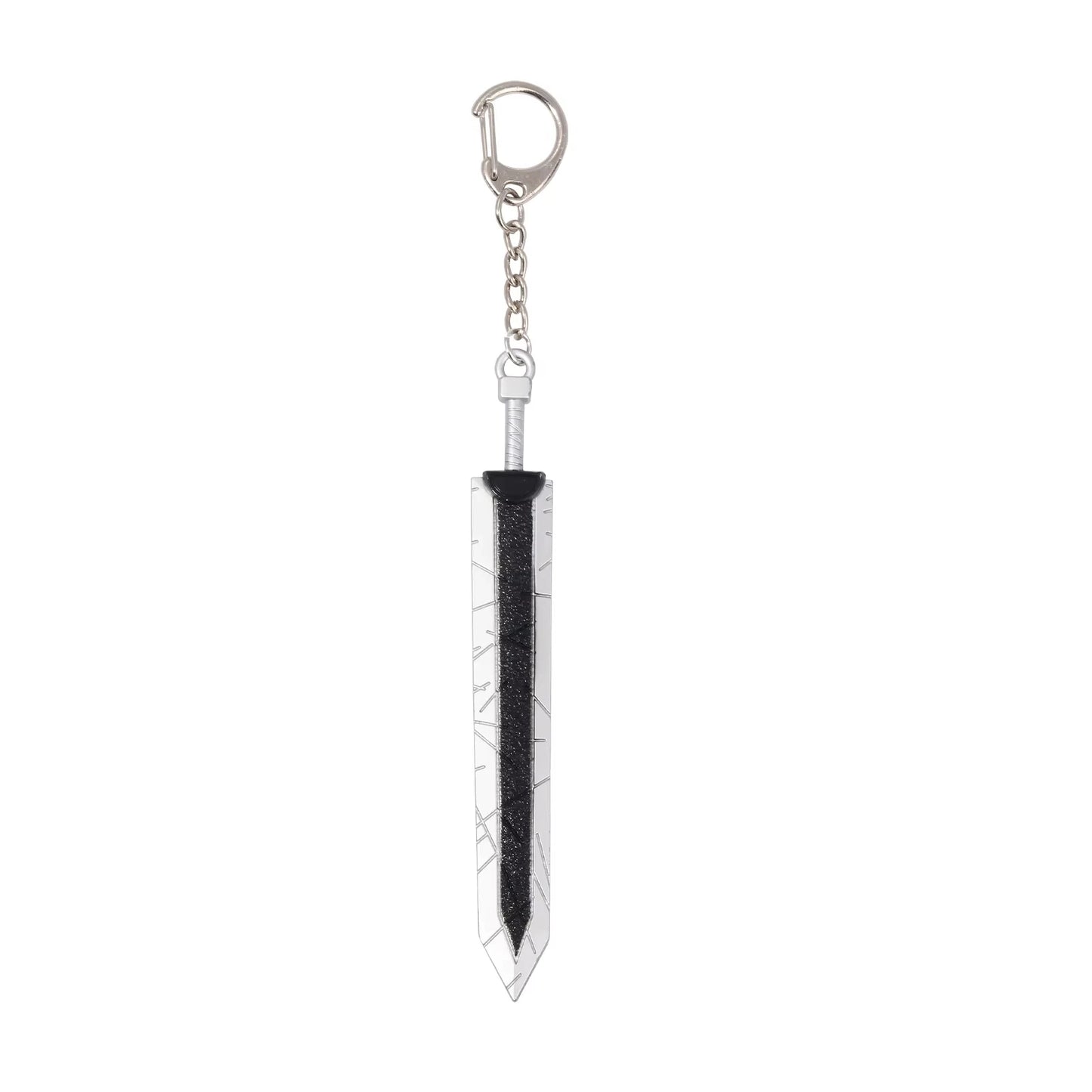 Berserk Anime Keychain Necklace Guts Sword Jewelry Set Key Chain Keyrings Keychains for Men Women Accessories Key Ring Pendant