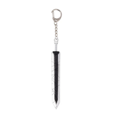 Berserk Anime Keychain Necklace Guts Sword Jewelry Set Key Chain Keyrings Keychains for Men Women Accessories Key Ring Pendant