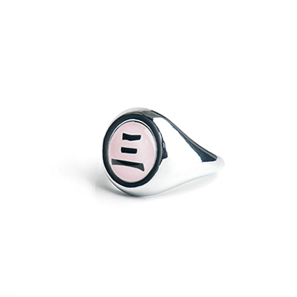 Anime Naruto Action Figures Necklace Ring Cosplay Accessories Uzumaki Zumaki Shuriken Kakashi Jewelry Kids Children Toy Gift