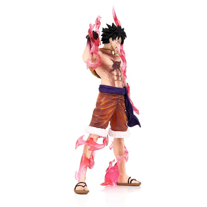 One Piece Luffy Anime Figure Toys Monkey D Luffy Flowing Cherry PVC Action Figurine Collection Model Dolls Birthday Gifts Kids