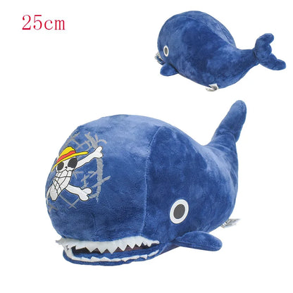 25cm Laboon Plush Toy ONE PIECE Tony Tony Chopper Stuffed Dolls The Straw Hat Pirates Sign Whale Island Pillow to for Kids Gift