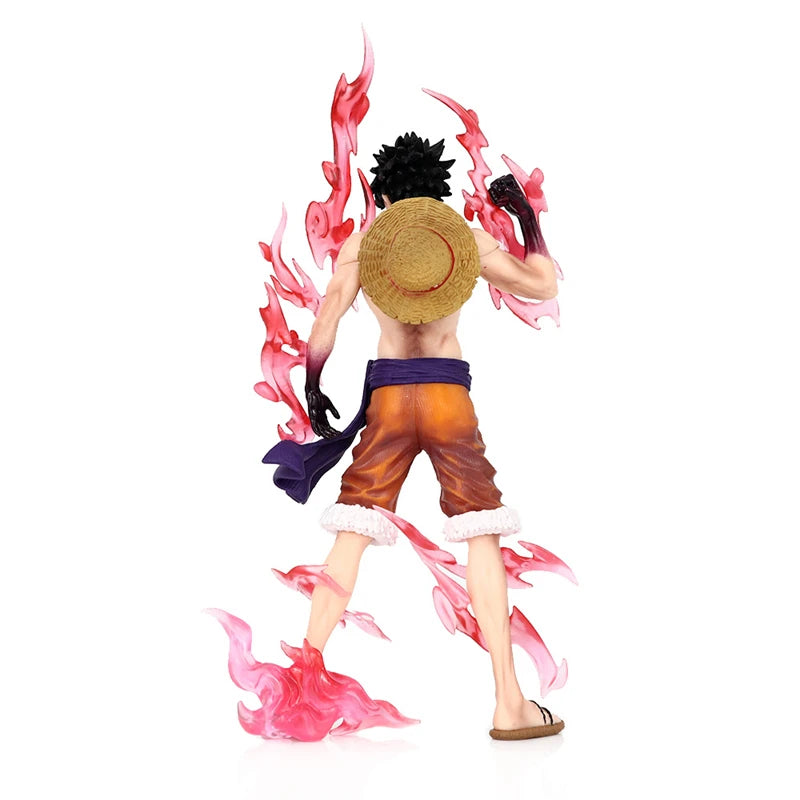 One Piece Luffy Anime Figure Toys Monkey D Luffy Flowing Cherry PVC Action Figurine Collection Model Dolls Birthday Gifts Kids