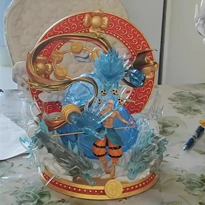 35cm Cartoon Character Raytheon Enel Gk Statue Is Cool And Oversized Hand-Made Action Model Toy Character Collection Jewelry Chi