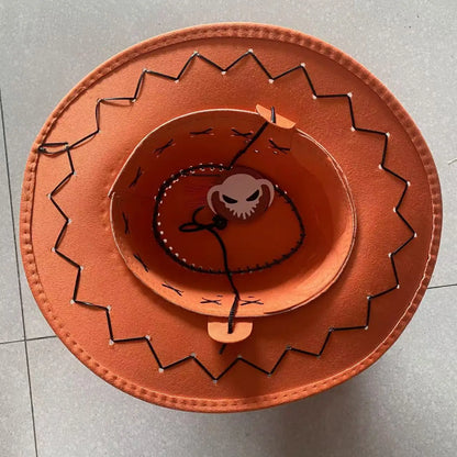 Brdwn Unisex Portgas D Ace Anime Cosplay Hats Cowboy Cap Adult Christmas Gift