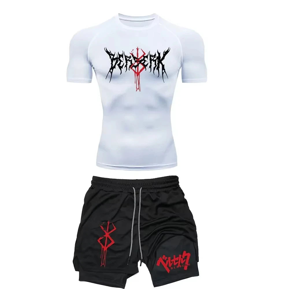 Ensemble Sport "Guts" – T-shirt + Short Compression | Berserk