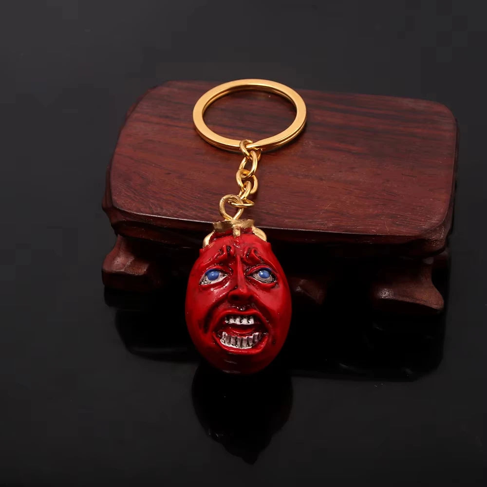 Berserk Anime Keychain Necklace Guts Sword Jewelry Set Key Chain Keyrings Keychains for Men Women Accessories Key Ring Pendant