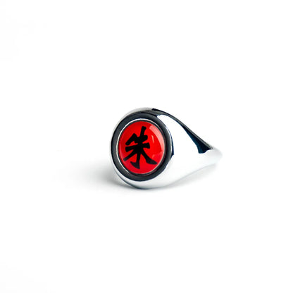 Anime Naruto Action Figures Necklace Ring Cosplay Accessories Uzumaki Zumaki Shuriken Kakashi Jewelry Kids Children Toy Gift