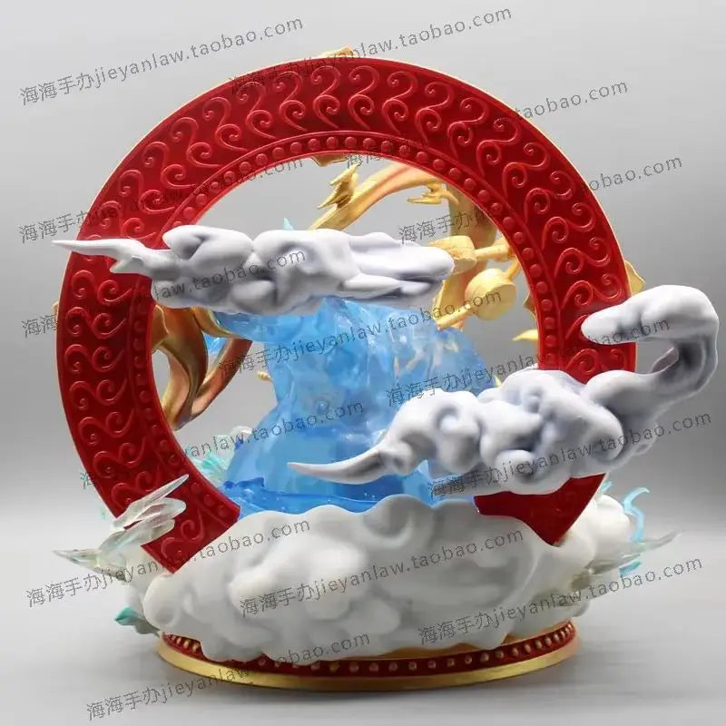 35cm Cartoon Character Raytheon Enel Gk Statue Is Cool And Oversized Hand-Made Action Model Toy Character Collection Jewelry Chi