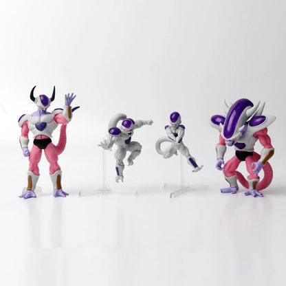 8-12CM Dragon Ball Z Frieza Anime Figure Toys Mange Freezer Action Figurines Pvc Statue Model Dolls Decoration Gifts For Kids